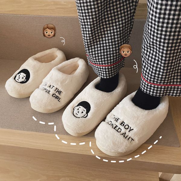 slippers casual low flat shoes female flock winter footwear slides luxury massage pu cover heel appliques basic short plush, Black
slippers casual low flat shoes female flock winter footwear slides luxury massage pu cover heel appliques basic short plush, Black