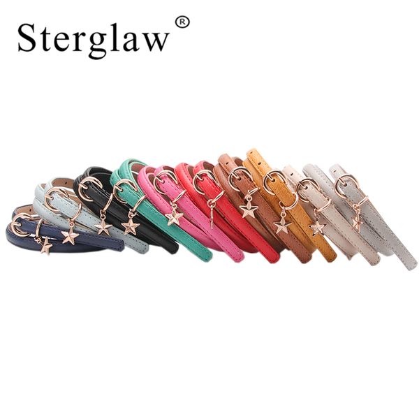 105x1.1cm spring fashion ladies five-pointed star fine belt for women dreess modeling belt 2020 women's a104, Black;brown
105x1.1cm spring fashion ladies five-pointed star fine belt for women dreess modeling belt 2020 women's a104, Black;brown