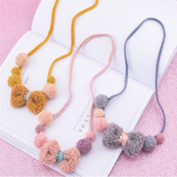 korea handmade cute cartoon plush bowknot ball kids children girl necklace apparel accessories-hzpr, Silver
korea handmade cute cartoon plush bowknot ball kids children girl necklace apparel accessories-hzpr, Silver