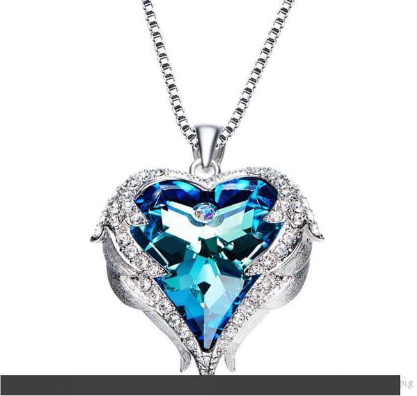 europe and the united states new exquisite marine heart-shaped multicolor crystal necklace fashion gift accessories female ing, Silver
europe and the united states new exquisite marine heart-shaped multicolor crystal necklace fashion gift accessories female ing, Silver
