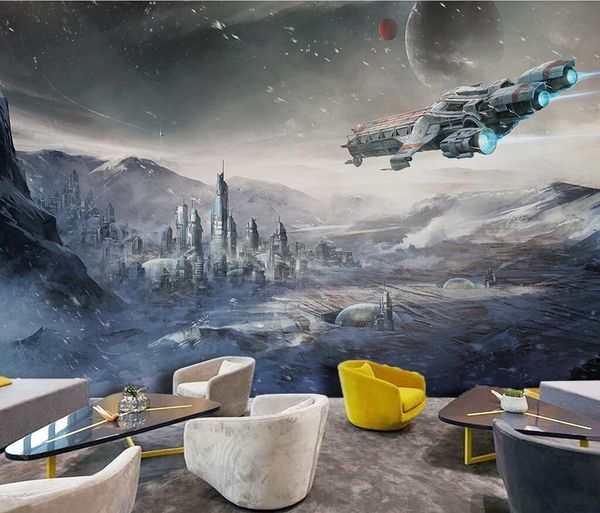 3d room wallpaper custom p non-woven 3d technology spaceship planet base ktv net coffee tooling wall murals wallpaper for walls 3 d
3d room wallpaper custom p non-woven 3d technology spaceship planet base ktv net coffee tooling wall murals wallpaper for walls 3 d