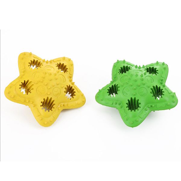 2 pieces rubber pet toys fun interactive dog food dispenser toy for cat dogs, helps clean your dogs teeth as their having fun
2 pieces rubber pet toys fun interactive dog food dispenser toy for cat dogs, helps clean your dogs teeth as their having fun