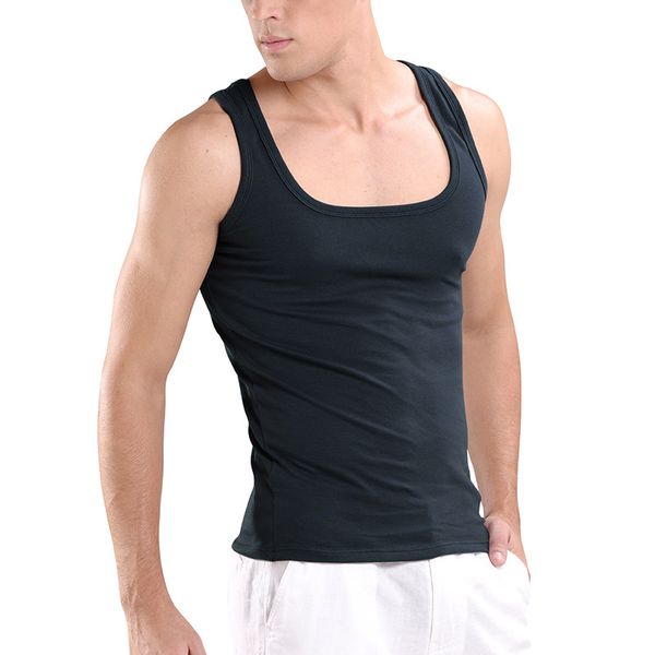 solid mens tank summer sleeveless t shirt black grey white blue tee casual gym sports t shirt breathable soft tee, White;black
solid mens tank summer sleeveless t shirt black grey white blue tee casual gym sports t shirt breathable soft tee, White;black