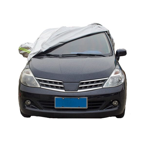 silver car cover dustproof half covers nylon shield car covers outdoor protection auto accessories 1 pcs
silver car cover dustproof half covers nylon shield car covers outdoor protection auto accessories 1 pcs