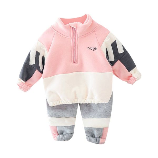 winter kids clothing sets baby boys girls warm patchwork coat + pants children boy girl winter uniform suits outfits, White
winter kids clothing sets baby boys girls warm patchwork coat + pants children boy girl winter uniform suits outfits, White