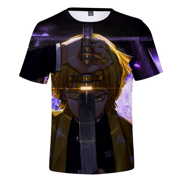 the latest summer cool men's casual t-shirt ghost blade shirt t-shirt men and women short-sleeved printing o-neck casual, White;black
the latest summer cool men's casual t-shirt ghost blade shirt t-shirt men and women short-sleeved printing o-neck casual, White;black