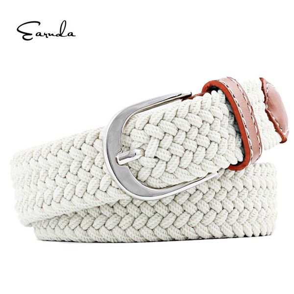 earnda casual canvas belt women's pin buckle elastic knitted waistband for students weaving white belt yellow for lady, Black;brown
earnda casual canvas belt women's pin buckle elastic knitted waistband for students weaving white belt yellow for lady, Black;brown