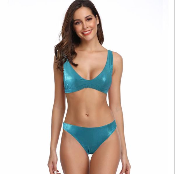 swimming suit 2019 european and american new gold-stamped sequined bikini women's swimsuit
swimming suit 2019 european and american new gold-stamped sequined bikini women's swimsuit