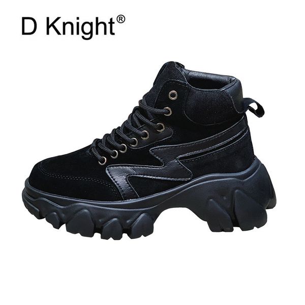 creepers ankle boots for woman punk british new platform shoes casual cow suede leather women's western boots high heels shoes, Black
creepers ankle boots for woman punk british new platform shoes casual cow suede leather women's western boots high heels shoes, Black