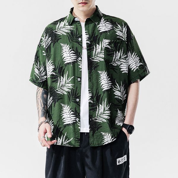 2020 новой мода свободных рубашек мужчину мода streetwear люди рубашка homme короткого бич рукав summer casual tops размер s-5xl, White;black
2020 новой мода свободных рубашек мужчину мода streetwear люди рубашка homme короткого бич рукав summer casual tops размер s-5xl, White;black