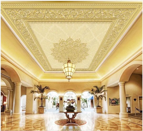 custom gold stereoscopic relief european pattern border ceiling wallpaper for living room bedroom zenith mural for walls 3 d
custom gold stereoscopic relief european pattern border ceiling wallpaper for living room bedroom zenith mural for walls 3 d