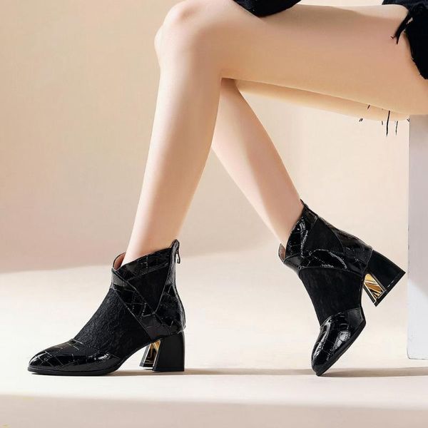 sarairis 2020 new arrivals plus size 50 strange style zipper ankle boots woman shoes embroider summer shoes women boots female, Black
sarairis 2020 new arrivals plus size 50 strange style zipper ankle boots woman shoes embroider summer shoes women boots female, Black
