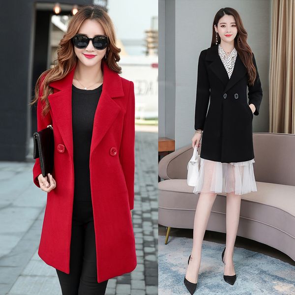wholesale fashion winter new women's woolen warm long jacket padded coat outwear overcoat coats, Black
wholesale fashion winter new women's woolen warm long jacket padded coat outwear overcoat coats, Black