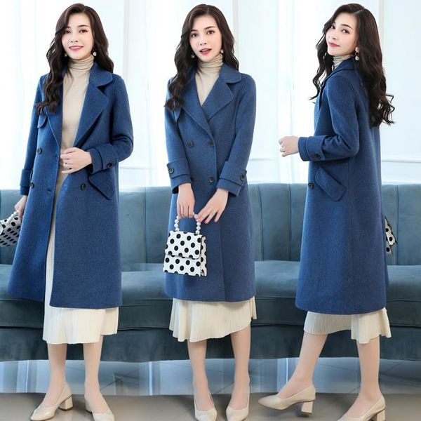 wool coat installs the new gentle lady 2018 high-end fashion warm antie frontier double-sided cashmere coat, Black
wool coat installs the new gentle lady 2018 high-end fashion warm antie frontier double-sided cashmere coat, Black