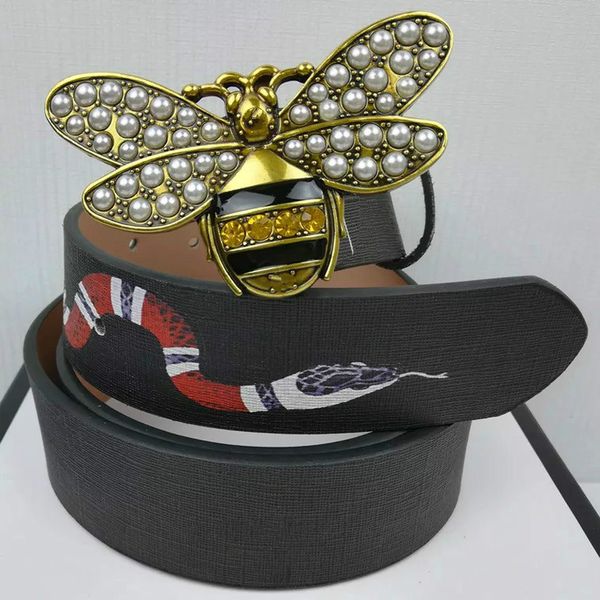 2020 new belt men and women premium leather belts bee buckle snake pattern belt ing
2020 new belt men and women premium leather belts bee buckle snake pattern belt ing