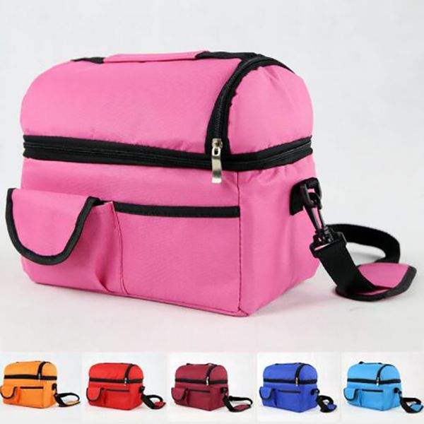 bag lunch cooler bag insulation folding picnic portable ice pack thermal delivery pizza, Blue;pink
bag lunch cooler bag insulation folding picnic portable ice pack thermal delivery pizza, Blue;pink