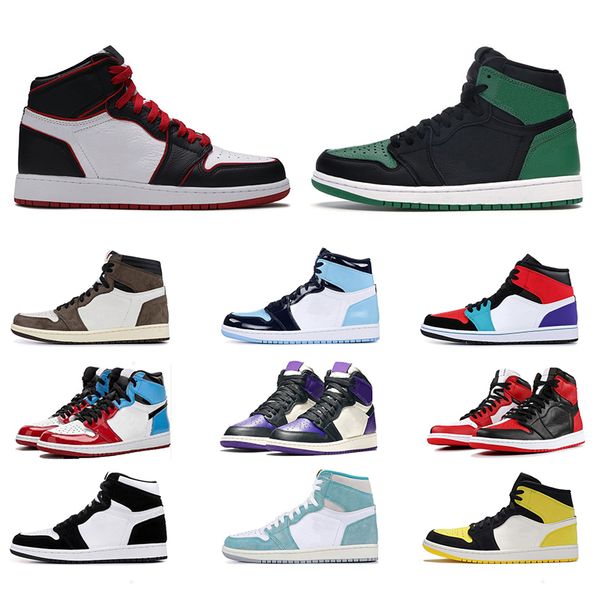 fashion 1 basketball shoes 1s high og unc chicago pine green men women trainers athletics sneakers sports size 36-46, White;red
fashion 1 basketball shoes 1s high og unc chicago pine green men women trainers athletics sneakers sports size 36-46, White;red