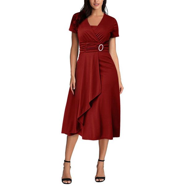 2019 women's fashion summer asymmetrical hem v-neck women's mini dress party evening dress, Black;gray
2019 women's fashion summer asymmetrical hem v-neck women's mini dress party evening dress, Black;gray