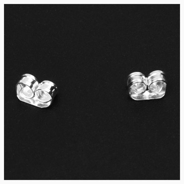 100-piece surgical steel earring backs medium silver earplugs
100-piece surgical steel earring backs medium silver earplugs