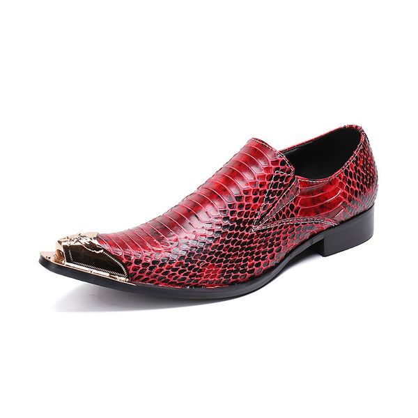hip hop style oxford leather men's shoes rivet pattern features shoes comfortable wedding dress bar work, Black
hip hop style oxford leather men's shoes rivet pattern features shoes comfortable wedding dress bar work, Black