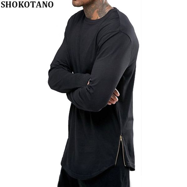 shokotano men side zipper long sleeve autumn tshirt solid color swag hip hop men streetwear tee shirt hipster curve hem t, White;black
shokotano men side zipper long sleeve autumn tshirt solid color swag hip hop men streetwear tee shirt hipster curve hem t, White;black