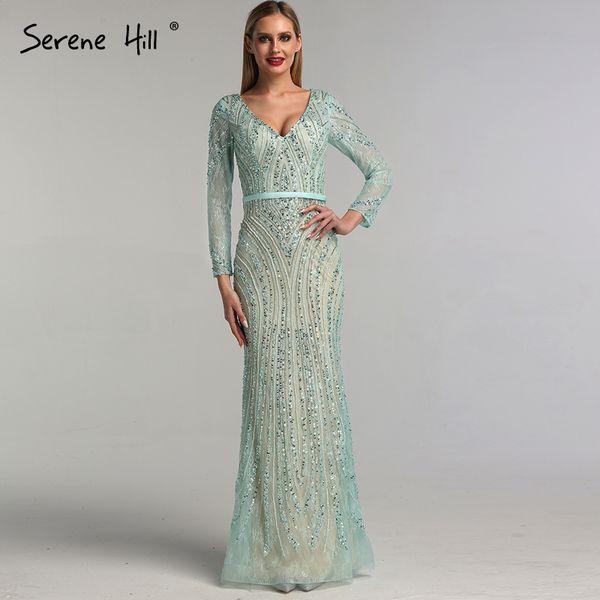 dubai green long sleeve mermaid fromal dresses 2019 v-neck beaded sequins luxury evening dresses serene hill bla6396, White;black
dubai green long sleeve mermaid fromal dresses 2019 v-neck beaded sequins luxury evening dresses serene hill bla6396, White;black