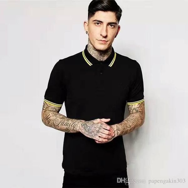 london brit men solid polo shirts with leaf cotton short sleeve striped collar sport polos england shirt white black
london brit men solid polo shirts with leaf cotton short sleeve striped collar sport polos england shirt white black