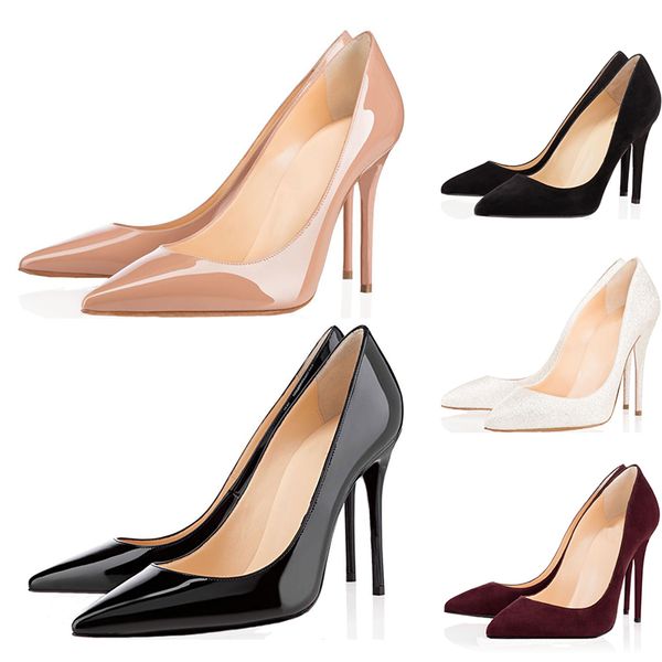 with box new fashion luxury designer women shoes high heels 8cm 10cm 12cm red bottoms leather pointed toes pumps bottoms dress shoes, Black
with box new fashion luxury designer women shoes high heels 8cm 10cm 12cm red bottoms leather pointed toes pumps bottoms dress shoes, Black