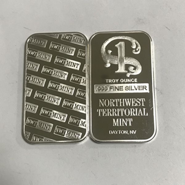 10 pcs non magnetic northwest territorial mint coin brass core silver plated ingot badge 50 mm x 28 mm home decoration bar
10 pcs non magnetic northwest territorial mint coin brass core silver plated ingot badge 50 mm x 28 mm home decoration bar