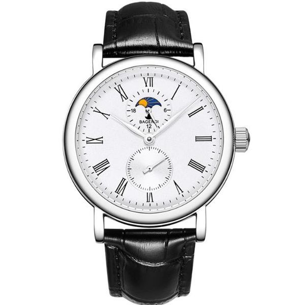 multi-functional automatic mechanical fashion brand men's steel belt waterproof watch 2018 new moon phase 24-hour instructions, Slivery;brown
multi-functional automatic mechanical fashion brand men's steel belt waterproof watch 2018 new moon phase 24-hour instructions, Slivery;brown