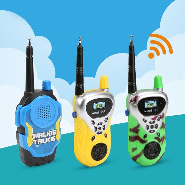 2pcs/lot electric remote wireless call plastic walkie-talkie toys for children boys and girls brithday christmas gift toy
2pcs/lot electric remote wireless call plastic walkie-talkie toys for children boys and girls brithday christmas gift toy