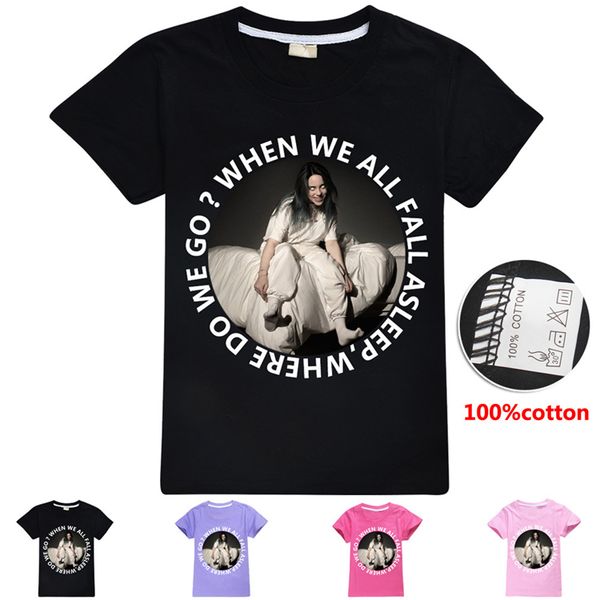 billie eilish girls tee shirts 4 colors 6-14t kids girls billie eilish printed 100% cotton t shirts tees kids designer clothes ss246, Blue
billie eilish girls tee shirts 4 colors 6-14t kids girls billie eilish printed 100% cotton t shirts tees kids designer clothes ss246, Blue
