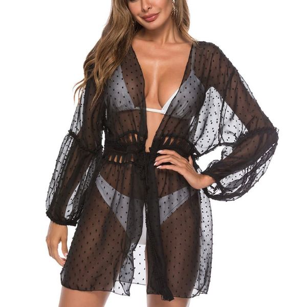 женщины лето бикини cover up crochet lace mesh горошек кимоно кардиган кисточка кулиска puff рукав мини платье пляж
женщины лето бикини cover up crochet lace mesh горошек кимоно кардиган кисточка кулиска puff рукав мини платье пляж
