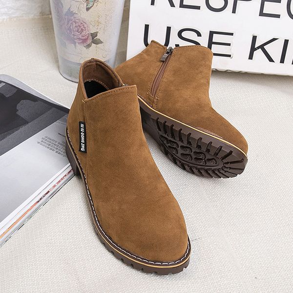 women boots suede autumn winter warm plush fur shoes woman feminina female motorcycle ankle boots women botas mujer, Black
women boots suede autumn winter warm plush fur shoes woman feminina female motorcycle ankle boots women botas mujer, Black