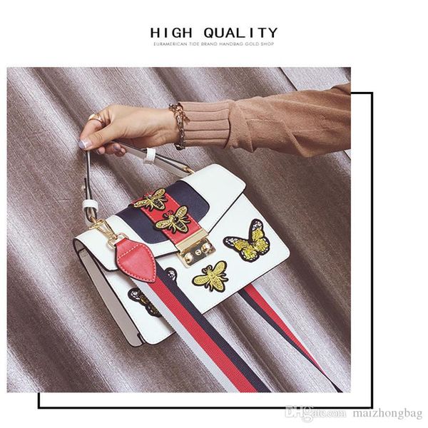 2017 new euramerican fashion designer fashion bags shoulder crossbody bags color strap pu leather fashion luxury handbags
2017 new euramerican fashion designer fashion bags shoulder crossbody bags color strap pu leather fashion luxury handbags