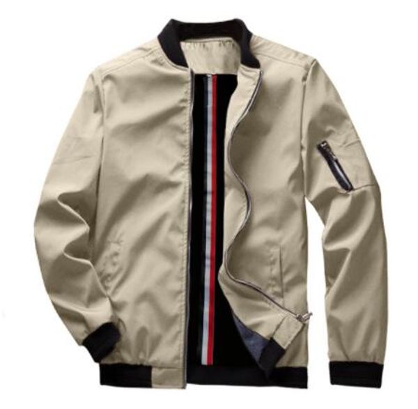 spring new men's bomber zipper jacket male casual streetwear hip hop slim fit pilot coat men clothing us size up to 3xl, Black;brown
spring new men's bomber zipper jacket male casual streetwear hip hop slim fit pilot coat men clothing us size up to 3xl, Black;brown