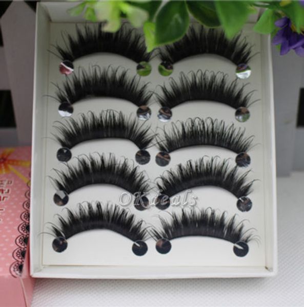 5 pairs handmade makeup natural thick false eyelashes long eye lashes sale
5 pairs handmade makeup natural thick false eyelashes long eye lashes sale