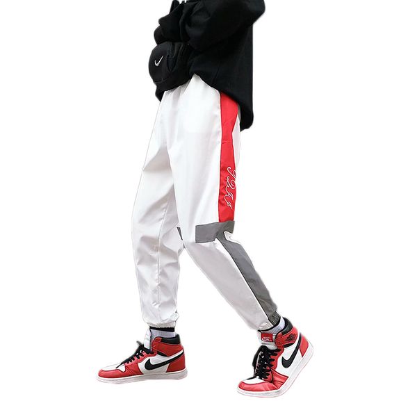 dossan хип-хоп брюки мужчины женщины бегуны sweatpants мужские streetwear блестящая blink long white красные штаны, Black
dossan хип-хоп брюки мужчины женщины бегуны sweatpants мужские streetwear блестящая blink long white красные штаны, Black