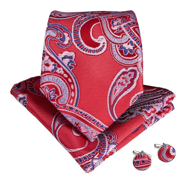 dibangu new fashion tie red paisley & floral necktie men's 8cm tie hanky cufflinks set neck mens ties for wedding mj-7107, Blue;purple
dibangu new fashion tie red paisley & floral necktie men's 8cm tie hanky cufflinks set neck mens ties for wedding mj-7107, Blue;purple