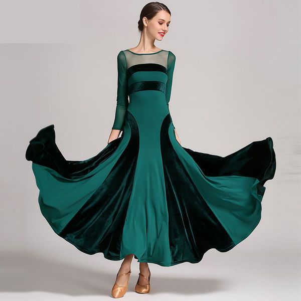 2019 new lace ballroom dance dress for woman long sleeves waltz tango dance dresses standard ballroom dress black/red/green
2019 new lace ballroom dance dress for woman long sleeves waltz tango dance dresses standard ballroom dress black/red/green