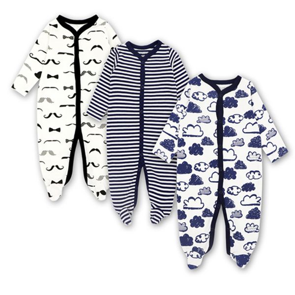 baby clothes newborn toddler infant footed romper long sleeve jumpsuit sleep play 3 6 9 12 months cotton baby boy girls clothing, Blue
baby clothes newborn toddler infant footed romper long sleeve jumpsuit sleep play 3 6 9 12 months cotton baby boy girls clothing, Blue