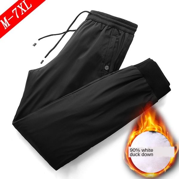 mens designer down winter casual elastic waist fashion slim warm thickened pants fat plus size, Black
mens designer down winter casual elastic waist fashion slim warm thickened pants fat plus size, Black