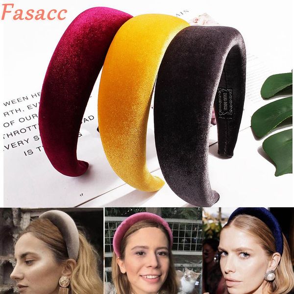 fasacc velvet rim sponge hairband fashion wide bezel women headband hair bands head band new korean girl woman hair accessories
fasacc velvet rim sponge hairband fashion wide bezel women headband hair bands head band new korean girl woman hair accessories