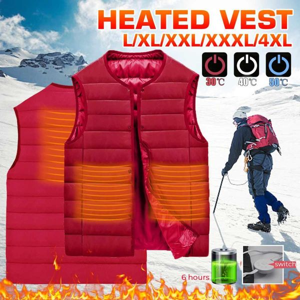 men usb warm up outdoor heating jackets winter flexible electric thermal clothing ski hiking waistcoat, Gray;blue
men usb warm up outdoor heating jackets winter flexible electric thermal clothing ski hiking waistcoat, Gray;blue