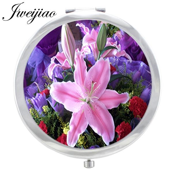 jweijiao blooming flowers makeup mirror new plant p in glass cabochon floding round compact hand pocket mirror
jweijiao blooming flowers makeup mirror new plant p in glass cabochon floding round compact hand pocket mirror