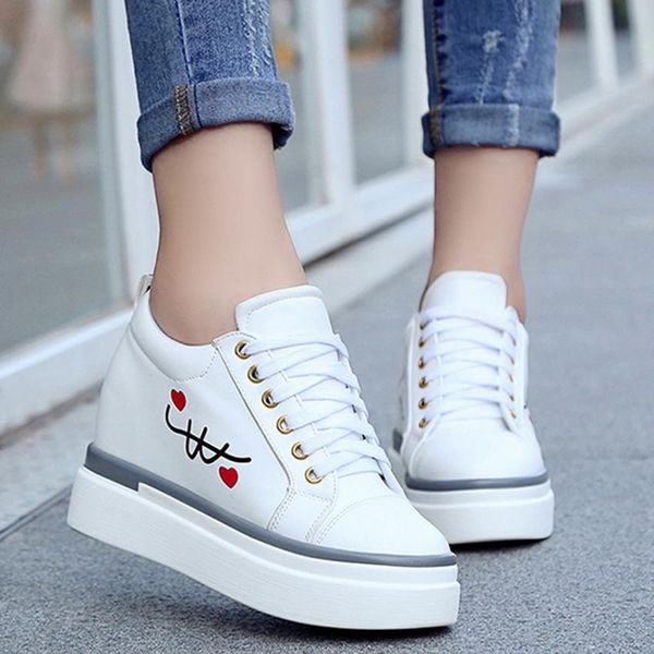 women height increasing shoes ladies outdoor fitness training shoes girls student skateboard shoes, Black;white
women height increasing shoes ladies outdoor fitness training shoes girls student skateboard shoes, Black;white