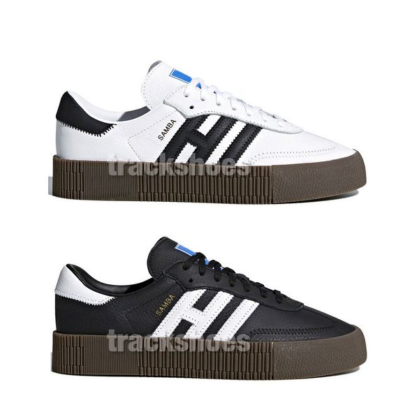 new samba rose designer sneakers women men snake leather black white light pink thick bottom sambarose running athletic shoes, White;red
new samba rose designer sneakers women men snake leather black white light pink thick bottom sambarose running athletic shoes, White;red