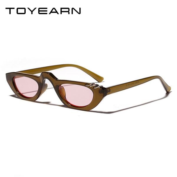 toyearn 2019 new fashion lady cute small cat eye sunglasses women men brand design ring frame sun glasses for female uv400, White;black
toyearn 2019 new fashion lady cute small cat eye sunglasses women men brand design ring frame sun glasses for female uv400, White;black