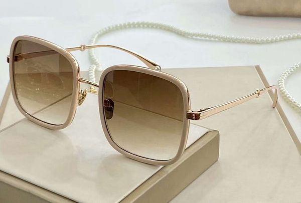 women square sunglasses pearls gold/brown shaded sun occhiali da sole sonnenbrille sunglasses new with box, White;black
women square sunglasses pearls gold/brown shaded sun occhiali da sole sonnenbrille sunglasses new with box, White;black