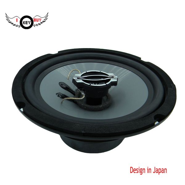 

i key buy 1 pc 6.5 inch 2 way coaxial rubber edge injection pioneer car speakers 300w 4 ohm tweeter hifi auto audio speaker